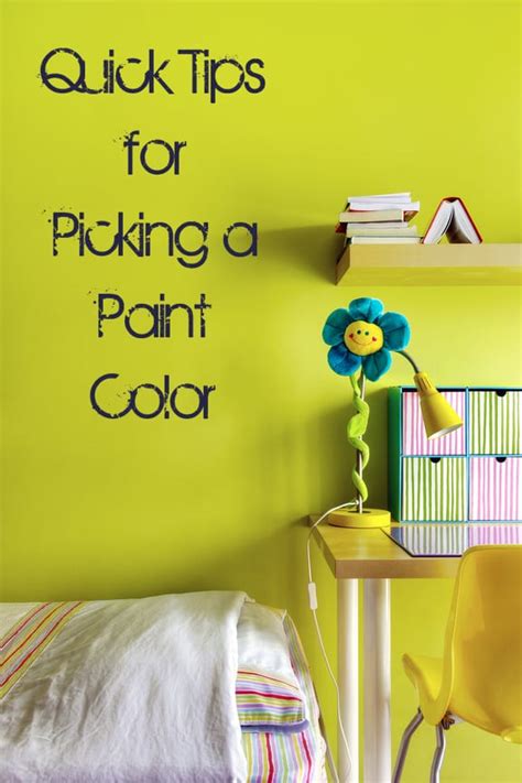 Quick Tips For Picking A Paint Color How To Build It