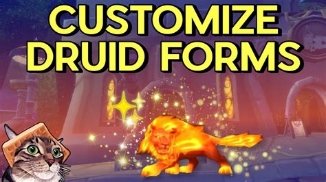 How To Unlock Firecat And Other Druid Forms New Barbershop Youtube