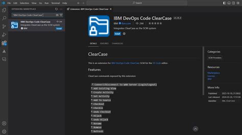 Ibm Devops Code Clearcase Integration With Visual Studio Code