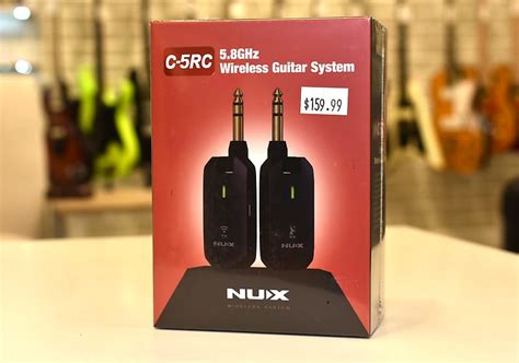 Nux C Rc Ghz Wireless Guitar System With Charging Case Reverb