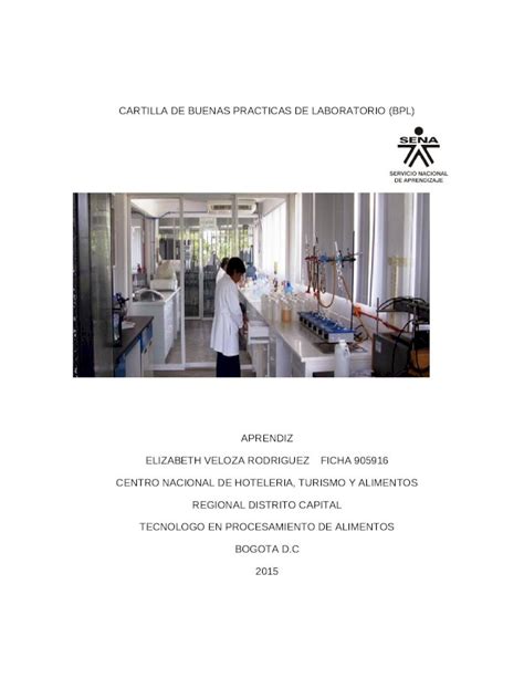 DOCX Cartilla De Buenas Practicas De Laboratorio Fisicoquimica