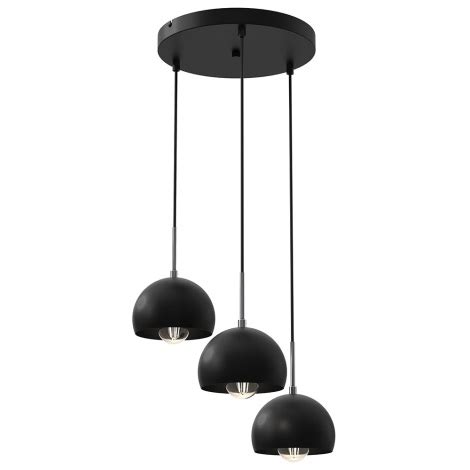 Suspension Filaire Cool Xe W V Noir Lumimania