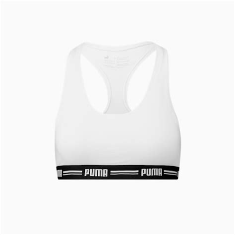 Puma Womens Racer Back Top 1 Pack Underwear And Sports Bras Puma