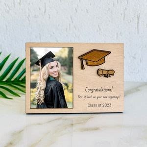 Graduation Picture Frame Personalized, College Graduation Gifts for Her ...