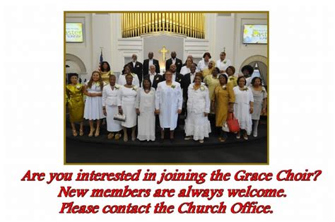 Welcome To Grace Church Of All Nations Ministry Choir