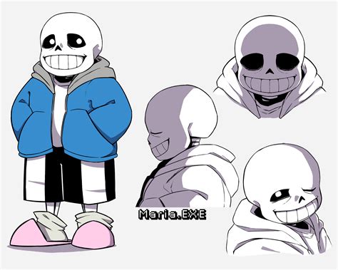 Undertale Sansreference Sheet By Mariaexe On Deviantart