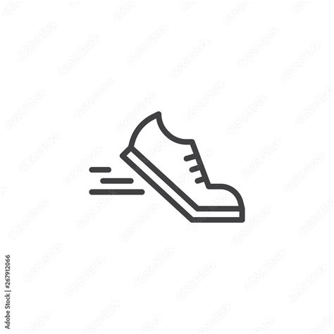 Running Shoe Logo