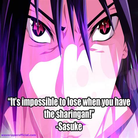 15 Great Sasuke Quotes From Naruto Waveripperofficial