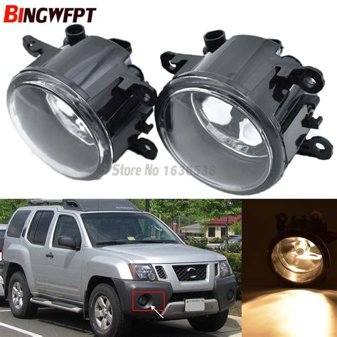 2x Car Styling For Nissan Xterra 2005 2015 Leds Chips LED Fog Light