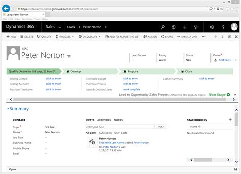 Dynamics Crm365 For Sales Rapisedocs