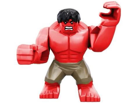 Red Hulk Lego Hulk Lego Marvel Super Heroes Lego Super Heroes