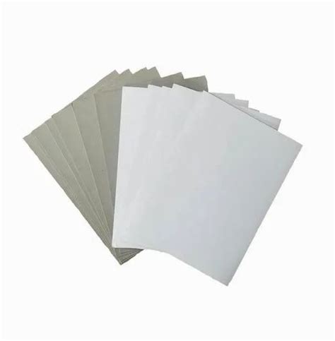 White And Grey LWC Duplex Paper Board For Pharmaceutical Packaging Box