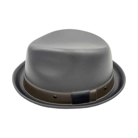 DISCOUNTED Matte Black Fedora with Brown Band - Slight Imperfection - Mike's ProLids