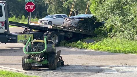 Pasco Sheriff Suspected Car Thief Flees From Deputies Runs Over Man