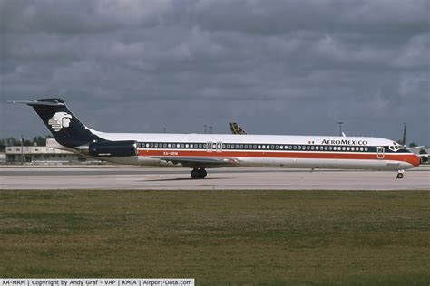 Aircraft XA MRM 1991 McDonnell Douglas MD 82 DC 9 82 C N 53066