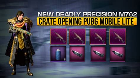 Pubg Mobile Lite Deadly Precision M762 Crate Opening Pubg Mobile Lite