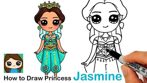 Cute Easy To Draw Disney Princess