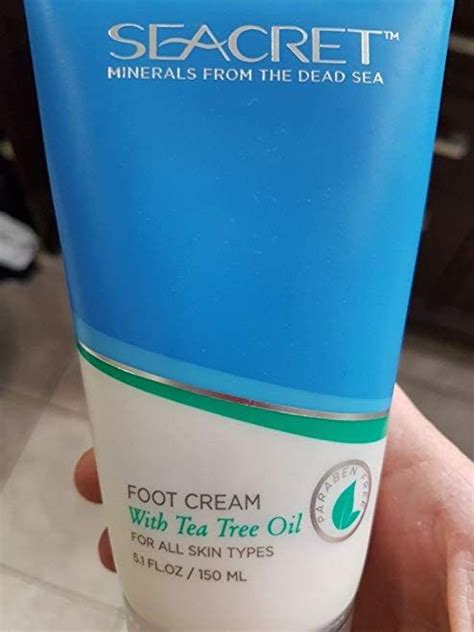 Seacret Foot Cream With Tea Tree Oil Review Tea Tree Oil Foot Cream