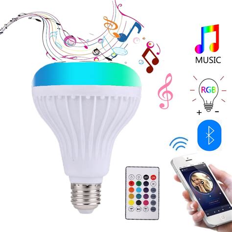 Slimme Lampen Voor Thuis Rgb Draadloze Lamp Bluetooth Speaker Lamp