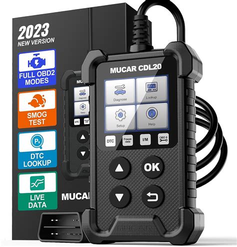 Amazon Mucar Cdl Obd Scanner Car Code Reader With Full Obdii