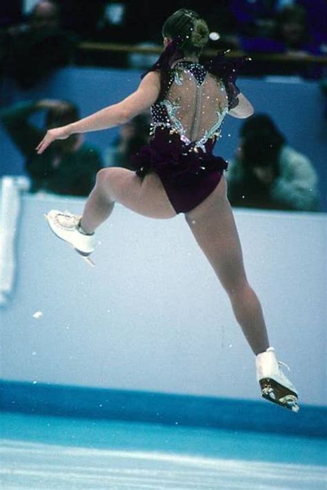 Tonya Harding During Her First Attempt At Her Free Skate During The