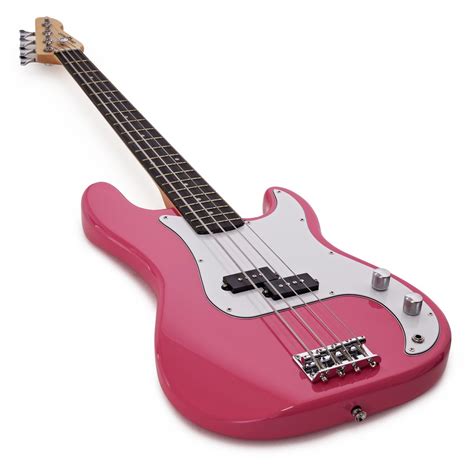 La Bass Guitar 15w Amp Pack Pink At Gear4music