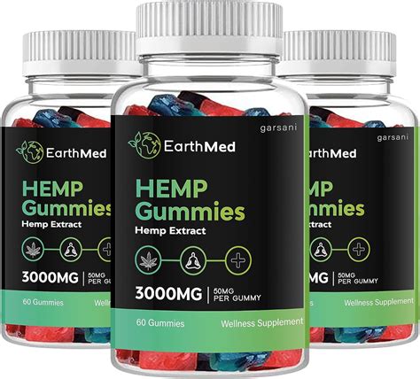 Amazon Earth Med Gummies Earthmed Hemp Gummies Pack