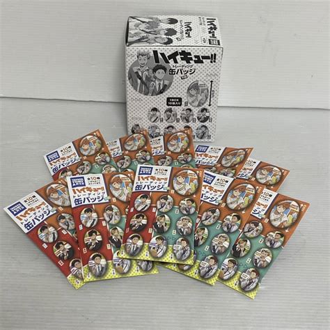 未使用未開封ハイキュー トレーディング缶バッジ 下校 1BOX 10個入り タカラトミーの落札情報詳細 ヤフオク落札価格検索 オークフリー