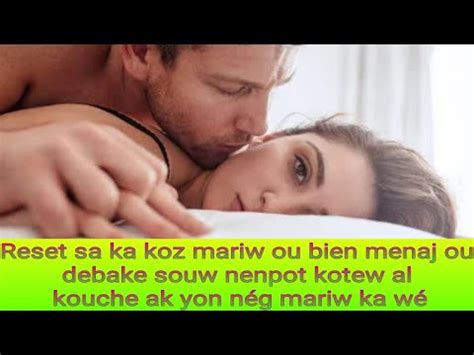 Reset Sa Ka Koz Mariw Ou Bien Menaj Ou Debake Souw Nenpot Kotew Al