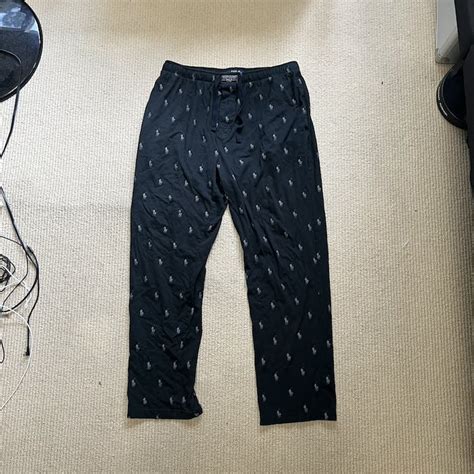 Polo Ralph Lauren Polo Ralph Lauren Lounge Pajama Pants Black L Grailed