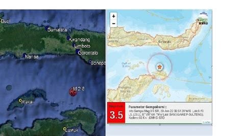 Gempa Bumi Gorontalo Sulteng Selasa 28 Juni 2022 Empat Kali Dalam 13