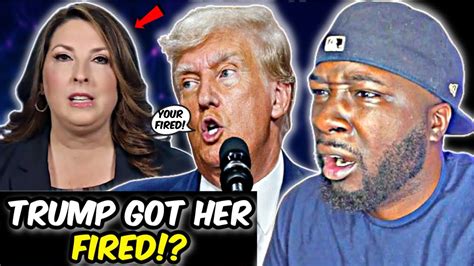 RONNA MCDANIEL FIRED YOU WON T BELIEVE WHAT TRUMP JUST DID TO RONNA