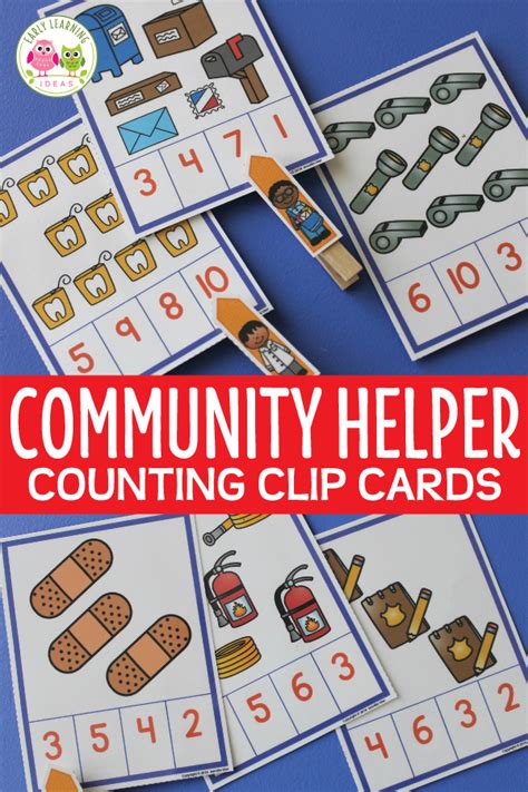 Community Helpers Math Activities For Preschoolers Nancy Dobbins