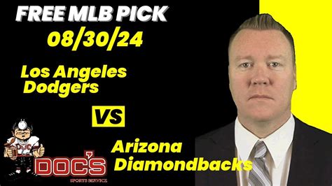 Mlb Picks And Predictions Los Angeles Dodgers Vs Arizona Diamondbacks