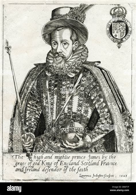 King James I Of England And Vi Of Scotland Stock Photo: 56691874 - Alamy