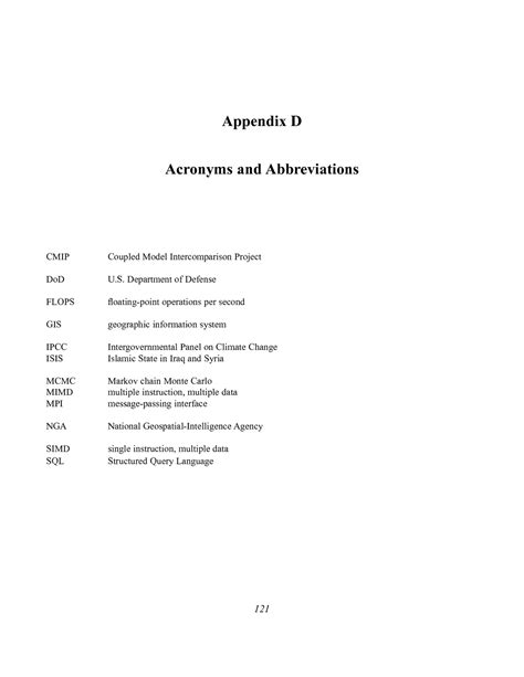 Appendix D Acronyms And Abbreviations From Maps To Models Augmenting