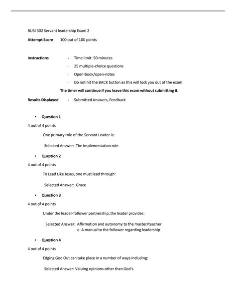 Solution Busi Exam Study Sheet Docx Practice Materials