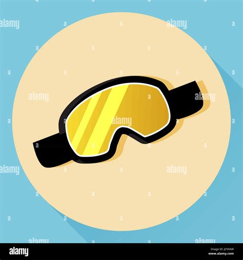 Ski Goggles Reflection Stock Vector Images Alamy