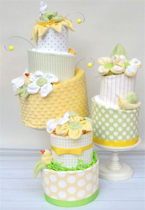 Amazing Diaper Cakes For Baby Shower Gifts Decorations