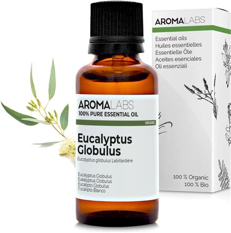 Aroma Labs Eucalipto Globulus Bio 30ml Olio Essenziale Bio E