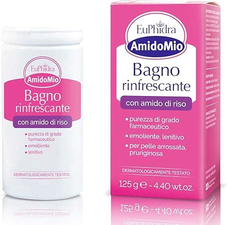 Amido Mio Bagno Rinfrescante Polvere Amido Di Riso Per Pelli Secche E