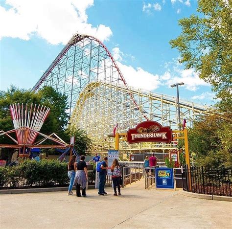 Dorney Park Dorney Park Theme Park Nice View Fair Grounds Roller