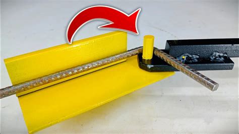 Simple Bending Tricks For Metal Bar Useful Ideas For Metal Bar Bending Metal Bender Youtube