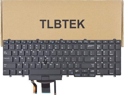 Amazon TLBTEK Backlight Keyboard Replacement Compatible With Dell