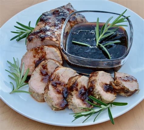 Pork Tenderloin With Fig Balsamic Glaze Mary Duke Cooks