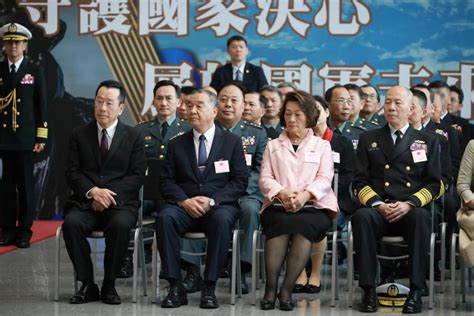 出席國軍將官晉任典禮 蔡英文：國艦國造逐步看見成果