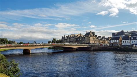 Inverness In The Highlands Of Scotland Has The Heart Of A City And The