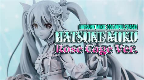 Scale Hatsune Miku Rose Cage Ver Rose Cage Ver Display