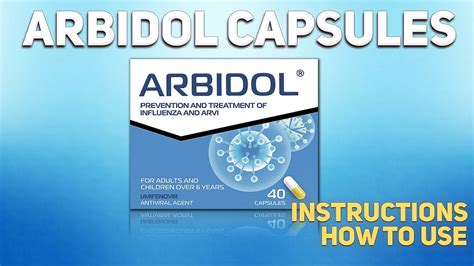 Arbidol Capsules How To Use Uses Dosage Side Effects Contraindications Youtube