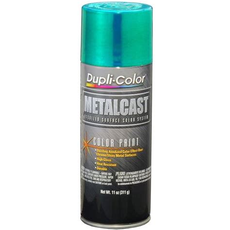 Duplicolor Green Anodized Metalcast Aerosol Spray Paint Aerosol Spray